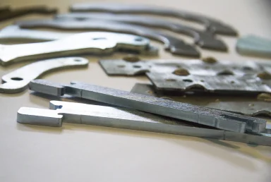 Stalowe elementy wykrawane i wytłaczane