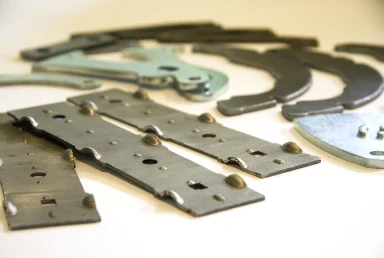 Stalowe elementy wykrawane i wytłaczane