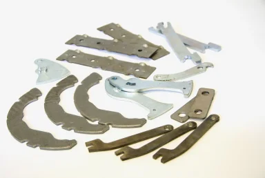 Stalowe elementy wykrawane i wytłaczane